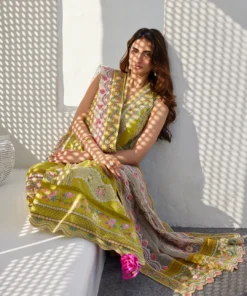 faiza saqlain luxury lawn 2024 | estera