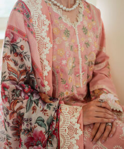 faiza faisal celine chikankari eid collection ’24 | faha