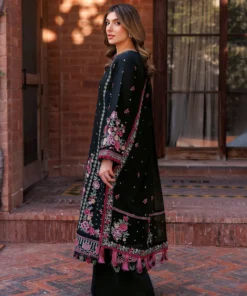 farasha dastoor embroidered lawn | ornate noir
