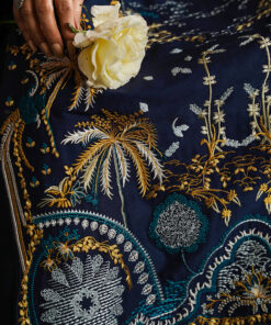 cross stitch satin de luxe | celestial navy