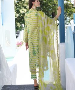 charizma combination embroidered lawn 2024 | cch4 03