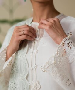 chikankari lawn by cross stitch 2024 | vol 2 | floral serenity