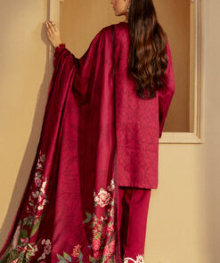 cross stitch winter collection | pink velveten