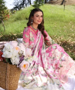 elaf chikankari lawn 2024 | eck 03b