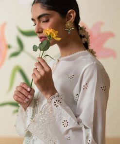 chikankari lawn by cross stitch 2024 | vol 2 | floral serenity