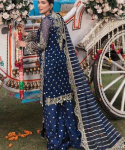 afrozeh shehnai wedding formals chiffon suit as 22 10 gule rana (gz 42)