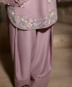 cross stitch khaddar & linen’25 || mauve mist cross stitch khaddar & linen’25 || mauve mist