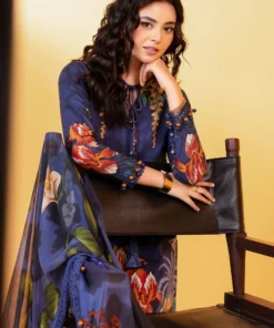 maria b m basics printed linen || mb cus25 1109b