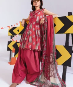 maria b m basics printed linen || mb cus25 1110a