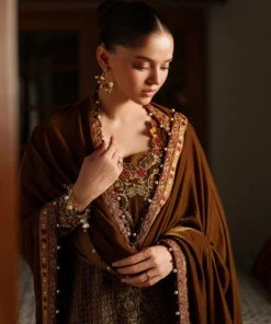 asifa nabeel embroidered winter’25 || cedar lwc25 08