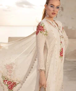 maria b luxury lawn 2024 | 12a (ss 5426)