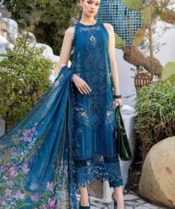 maria b luxury lawn 2024 | 15a