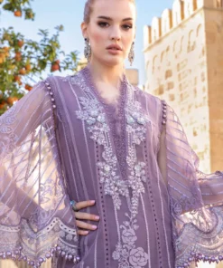 maria b luxury lawn 2024 | 1a