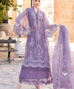 maria b luxury lawn 2024 | 1a