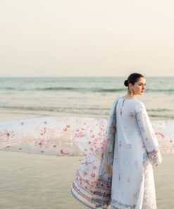 qalamkar luxury lawn | sahil 2025 | fk 02 isabella
