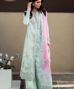 qalamkar luxury lawn | sahil 2025 | fk 04 chloe