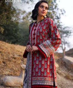 asim jofa printed lawn collection ajuub 01