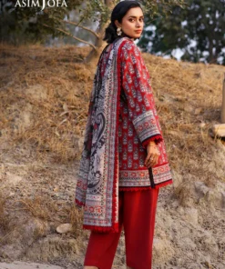 asim jofa printed lawn collection ajuub 01