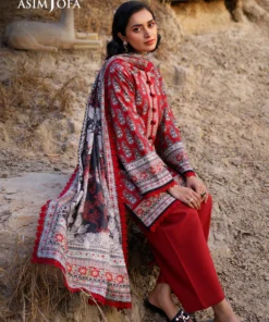 asim jofa printed lawn collection ajuub 01