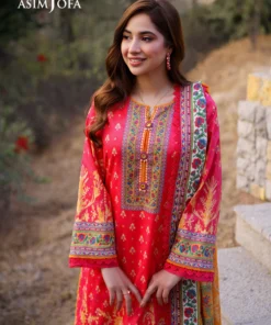 asim jofa printed lawn collection ajuub 16