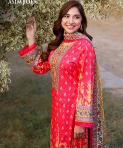 asim jofa printed lawn collection ajuub 16