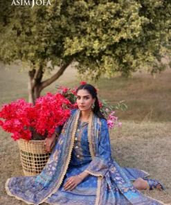 asim jofa printed lawn collection ajuub 03