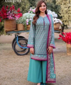 asim jofa printed lawn collection ajuub 17
