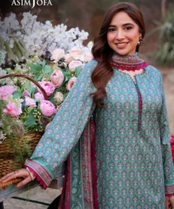 asim jofa printed lawn collection ajuub 17