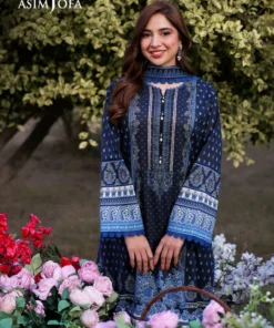 asim jofa printed lawn collection ajuub 05