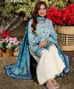 asim jofa printed lawn collection ajuub 13