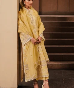 chikankari lawn ’24 by afrozeh | canary