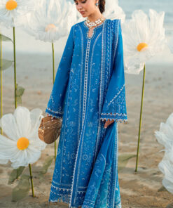 qalamkar luxury lawn | sahil 2025 | fk 03 victoria