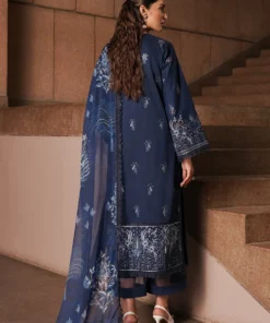 chikankari lawn ’24 by afrozeh | capri