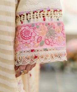 qalamkar luxury lawn | sahil 2025 | fk 14 scarlett