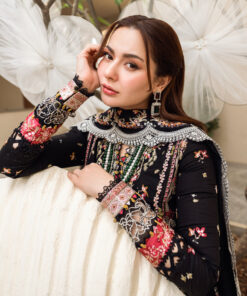 qalamkar luxury lawn | sahil 2025 | fk 15 hannah