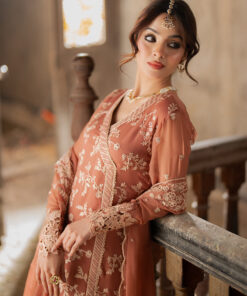azure ensembles chiffon collection 2025 | dusky bloom