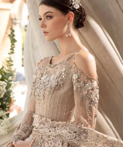 maria b mbroidered 2024 | bd 2801 | saree