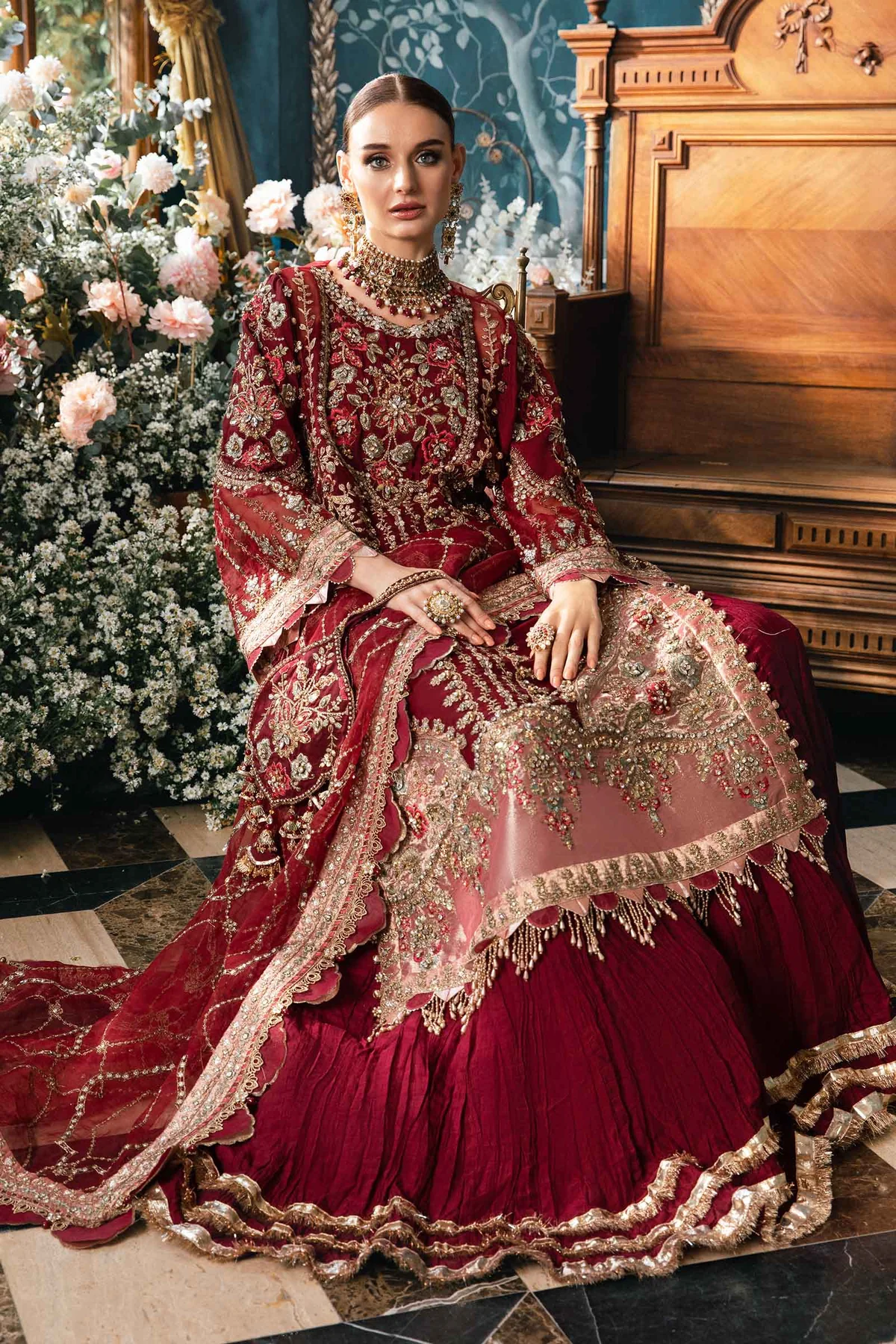 maria b mbroidered 2024 | bd 2807 maria b mbroidered 2024 | bd 2807