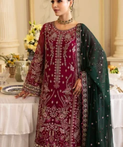 embroidered chiffon salwar kameez by gulaal | gl ec 24v2 04