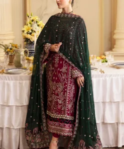 embroidered chiffon salwar kameez by gulaal | gl ec 24v2 04