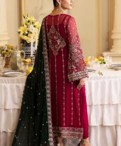 embroidered chiffon salwar kameez by gulaal | gl ec 24v2 04