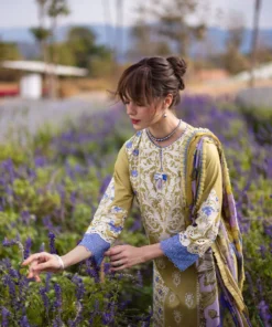 mushq hemline the secret garden lawn | mystical fern