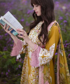 mushq hemline the secret garden lawn | whispering petals