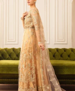 hemline aura debut wedding unstitched by mushq | chamois