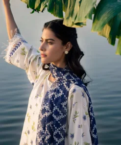 maria.b m.basics embroidered lawn 2024 | 401 a