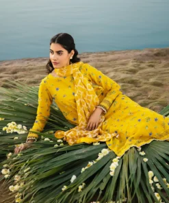 maria.b m.basics embroidered lawn 2024 | 401 b