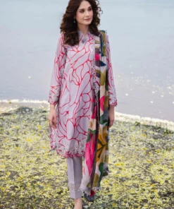 maria.b m.basics embroidered lawn 2024 | 404 a