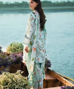 maria.b m.basics embroidered lawn 2024 | 406 b