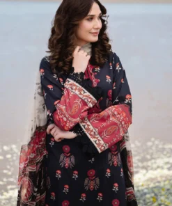 maria.b m.basics embroidered lawn 2024 | 412 a