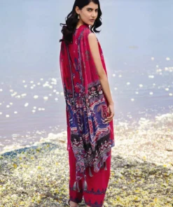 maria.b m.basics embroidered lawn 2024 | 412 b